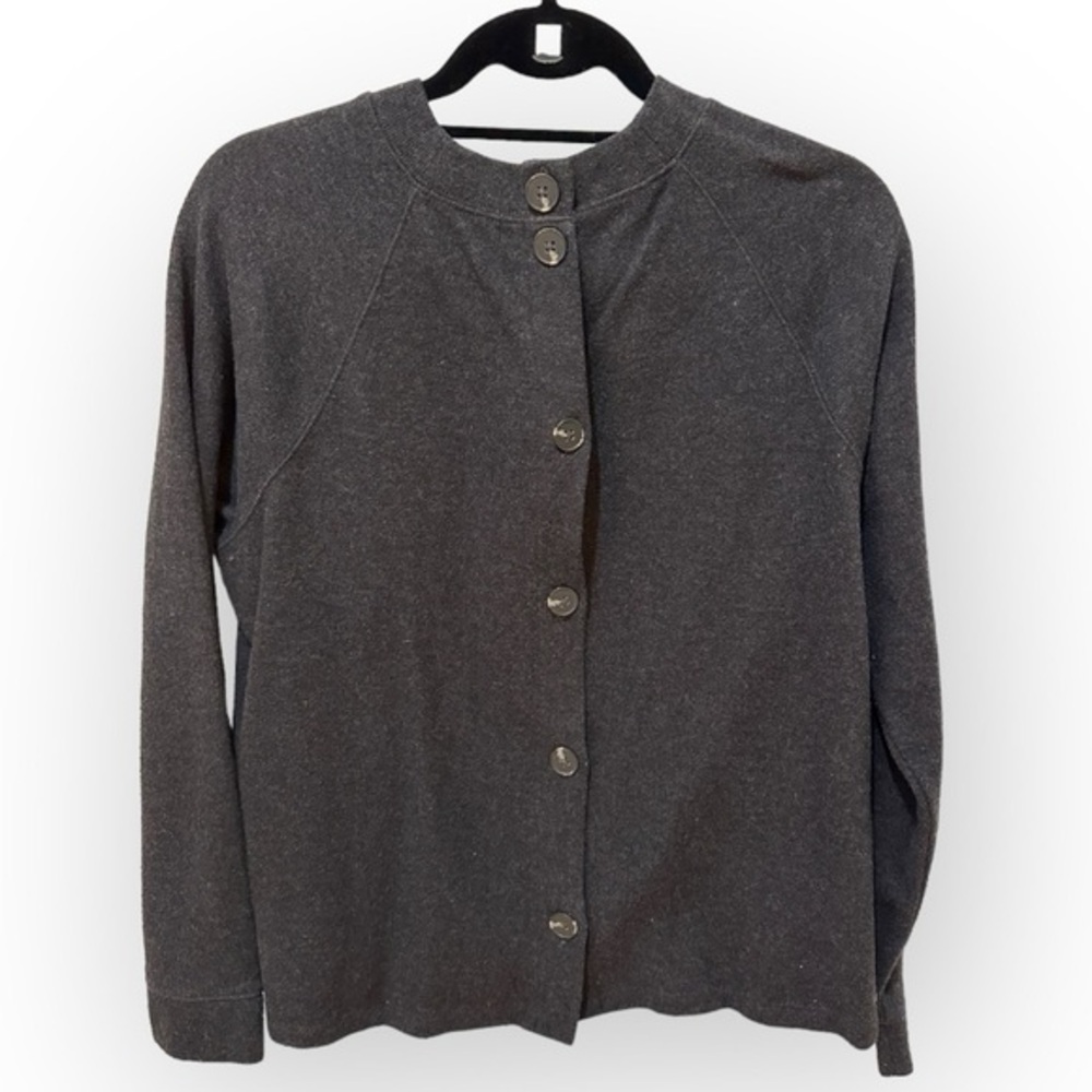 🍁🍂Rear-button Madewell sweater. Size L.